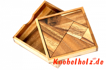 Chinesisches Puzzle Tangram mit über 1200 Möglichkeiten..bringt Fantasie und Vorstellungskraft auf 100%