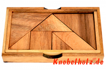 Chinesisches Puzzle Tangram mit über 1200 Möglichkeiten..bringt Fantasie und Vorstellungskraft auf 100%