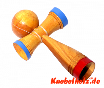 Kendama large Kinder Holz Bilboquet, Trainingsspiel, Balancespiel, Geduldspiel