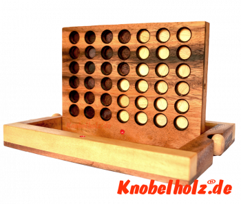 z Strategie Spiel mit Chips mit den Maßen 24,0 x 18,5 x 6 cm , connect four monkey pod bingo