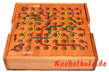 Schlange Leiter  Würfelspiel für Kinder und Erwachsene der Würfelspass für mehrere Spieler