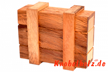 Secret Visit Karten Box Name Cards small Magic Gift Holzbox Geschenkbox save Moneybox wood monkey pod