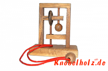 Das Square String Puzzle oder auch Galgenspiel,quer, hoch und runter wie geht die Schnur raus...??