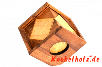 Triangle Cube Puzzle Box in 3 D Holzbox für 1 Spieler mit  Lösung thinking out of the box brain teaser