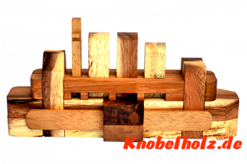 Titanic Schiff large 3D Holzpuzzle für Kinder ship wooden puzzle, IQ Puzzle, Geduld Puzzle, Denkspiel in den Maßen 19,8 x 6,0 x 10,2 cm, samanea brain teaser puzzle